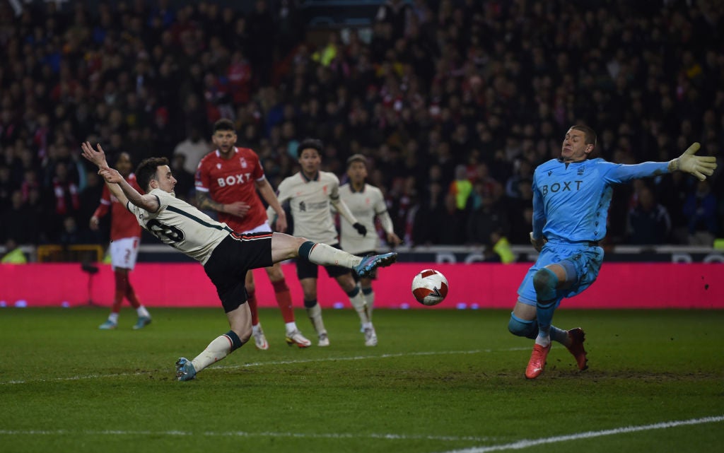 Diogo Jota was ruled to be onside after scoring Liverpool’s late winner