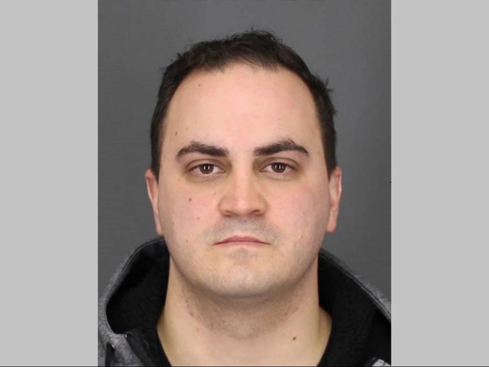 Former police officer Michael Agovino at the time of his arrest