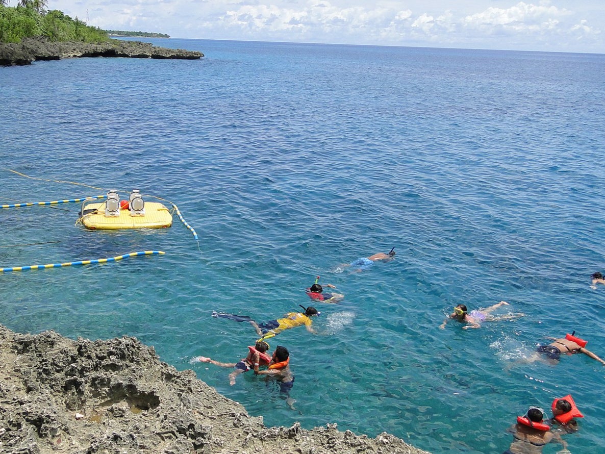 The area is regarded as one of the best places to snorkel on San Andres
