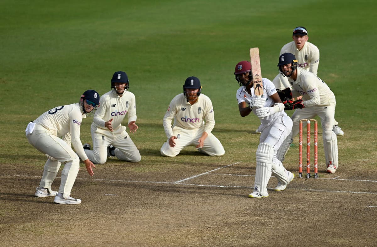 West Indies resist early England attack to hang on to second Test draw 