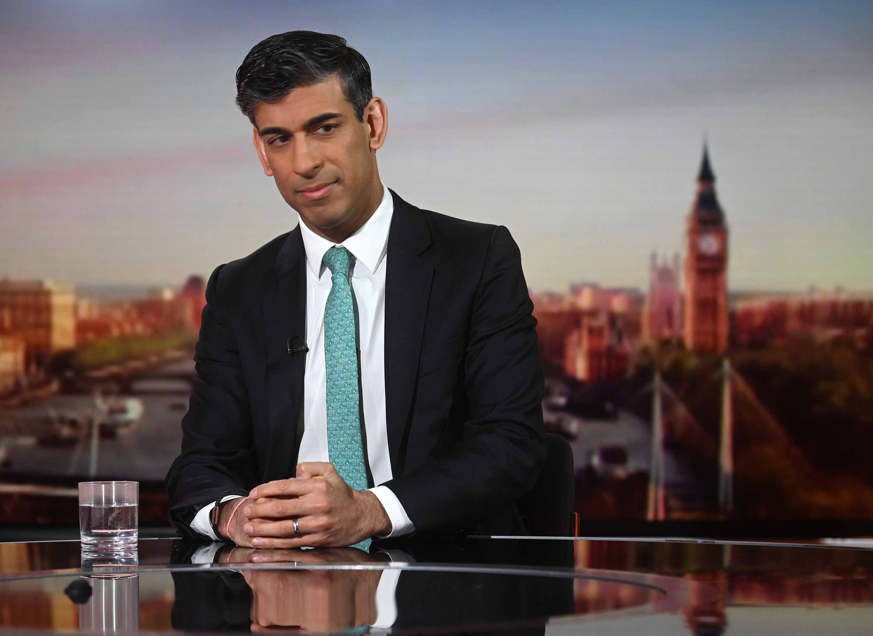 Chancellor Rishi Sunak will be making his spring statement on Wednesday (BBC/PA)