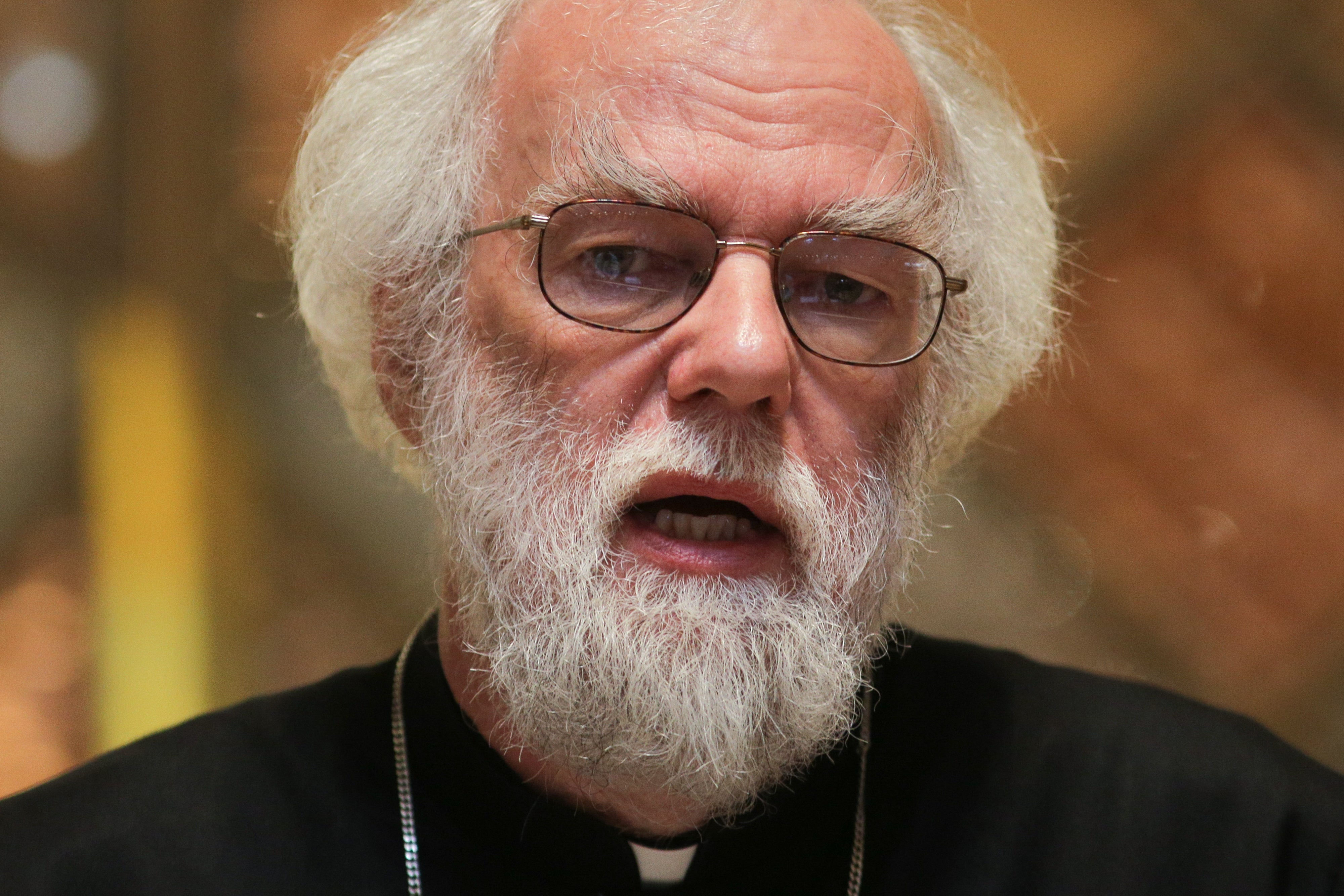Dr Rowan Williams, former Archbishop of Canterbury, is one of more than 200 church leaders who has urged the Government not to support new oil and gas developments (Daniel Leal-Olivas/PA)