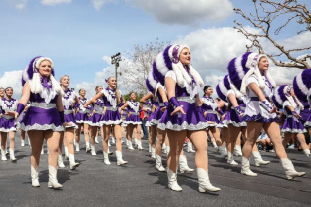 <p>Performance by 50-member all-girls squad from Texas school criticised for being racist and promoting stereotypes </p>