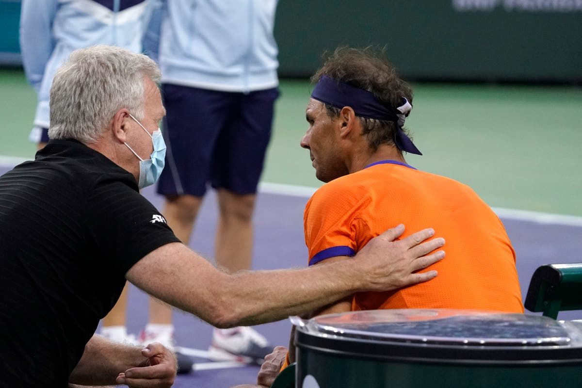 Rafael Nadal had breathing problems during Indian Wells defeat to Taylor Fritz Rafael Nadal had breathing problems during Indian Wells defeat to Taylor Fritz
