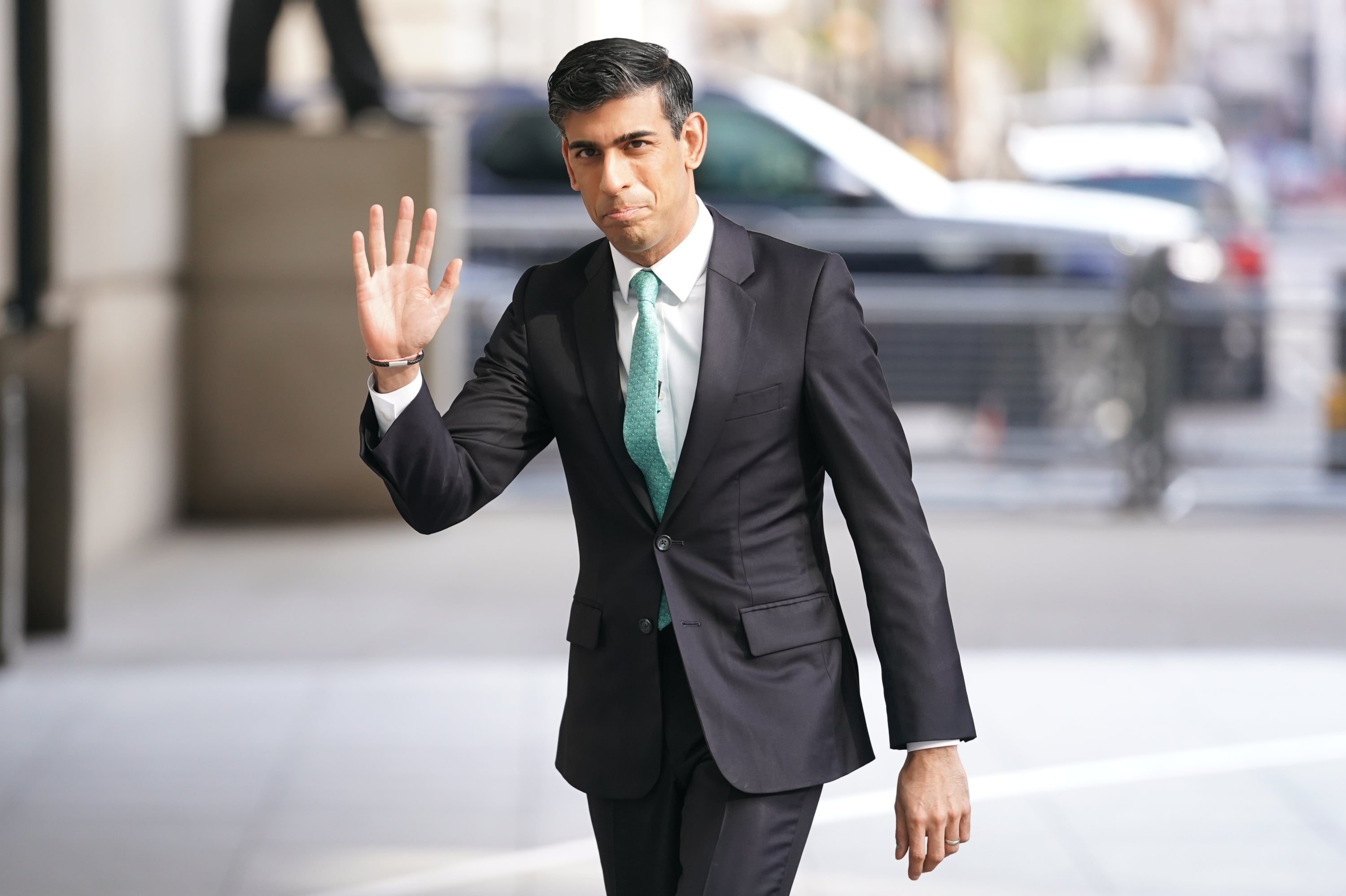 Chancellor Rishi Sunak is under pressure over rising fuel prices (Kirsty O’Connor/PA)