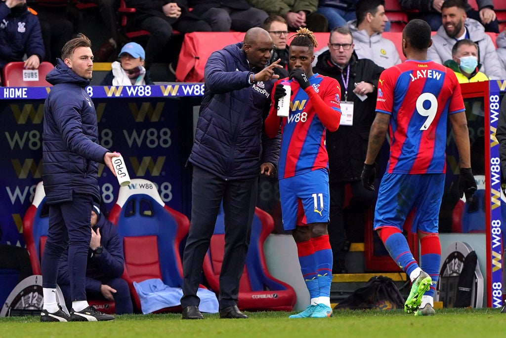 Wilfried Zaha sees ‘even more to come’ for Crystal Palace after securing FA Cup semi-final spot