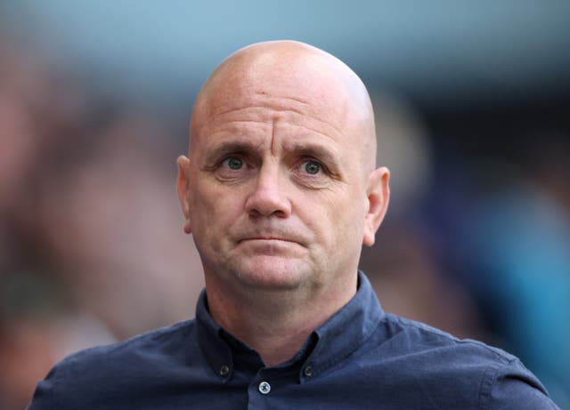 Richard Agar has stepped down as Leeds’ head coach (Richard Sellers/PA)
