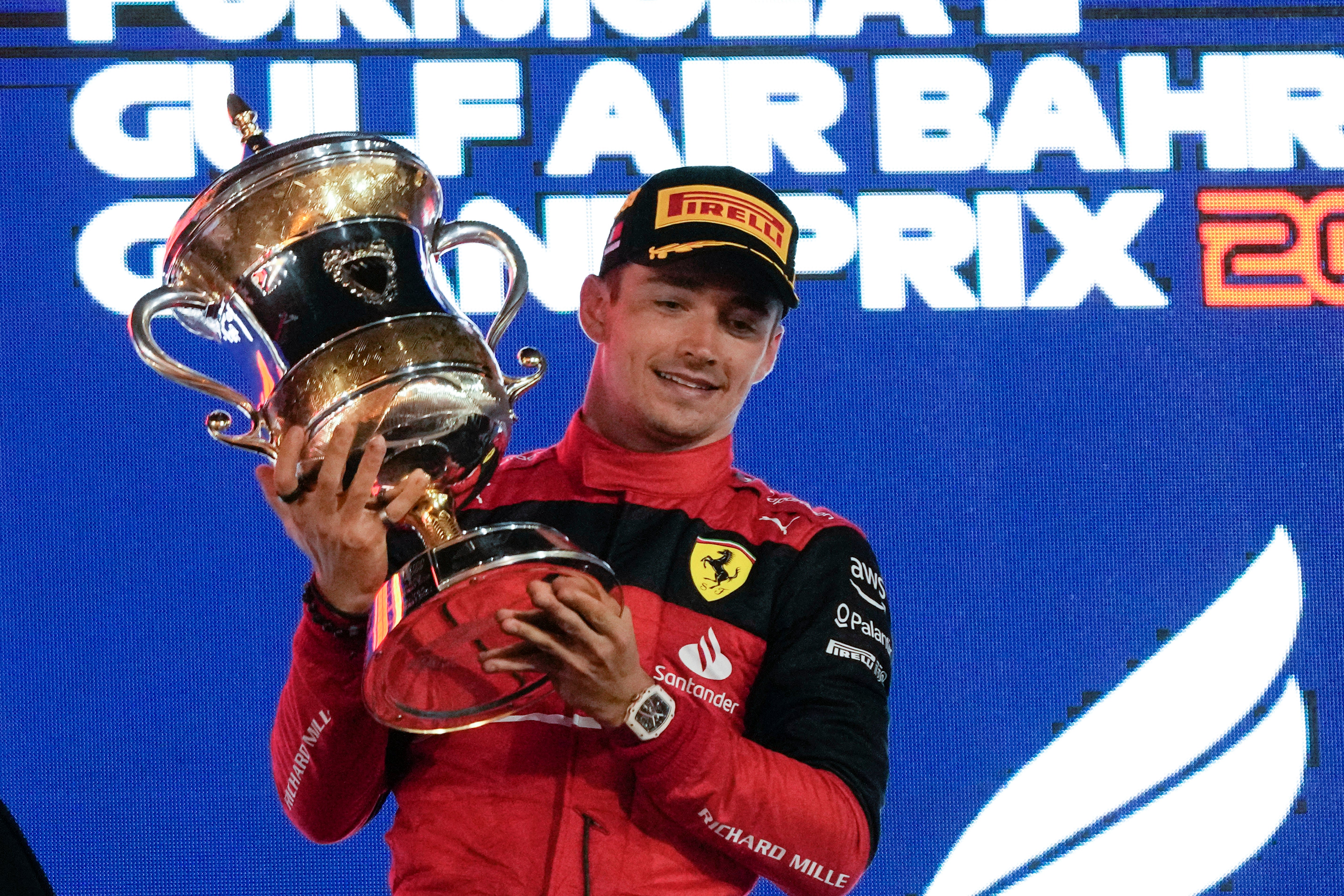 Charles Leclerc has finished first and second in the opening two races of the 2022 season