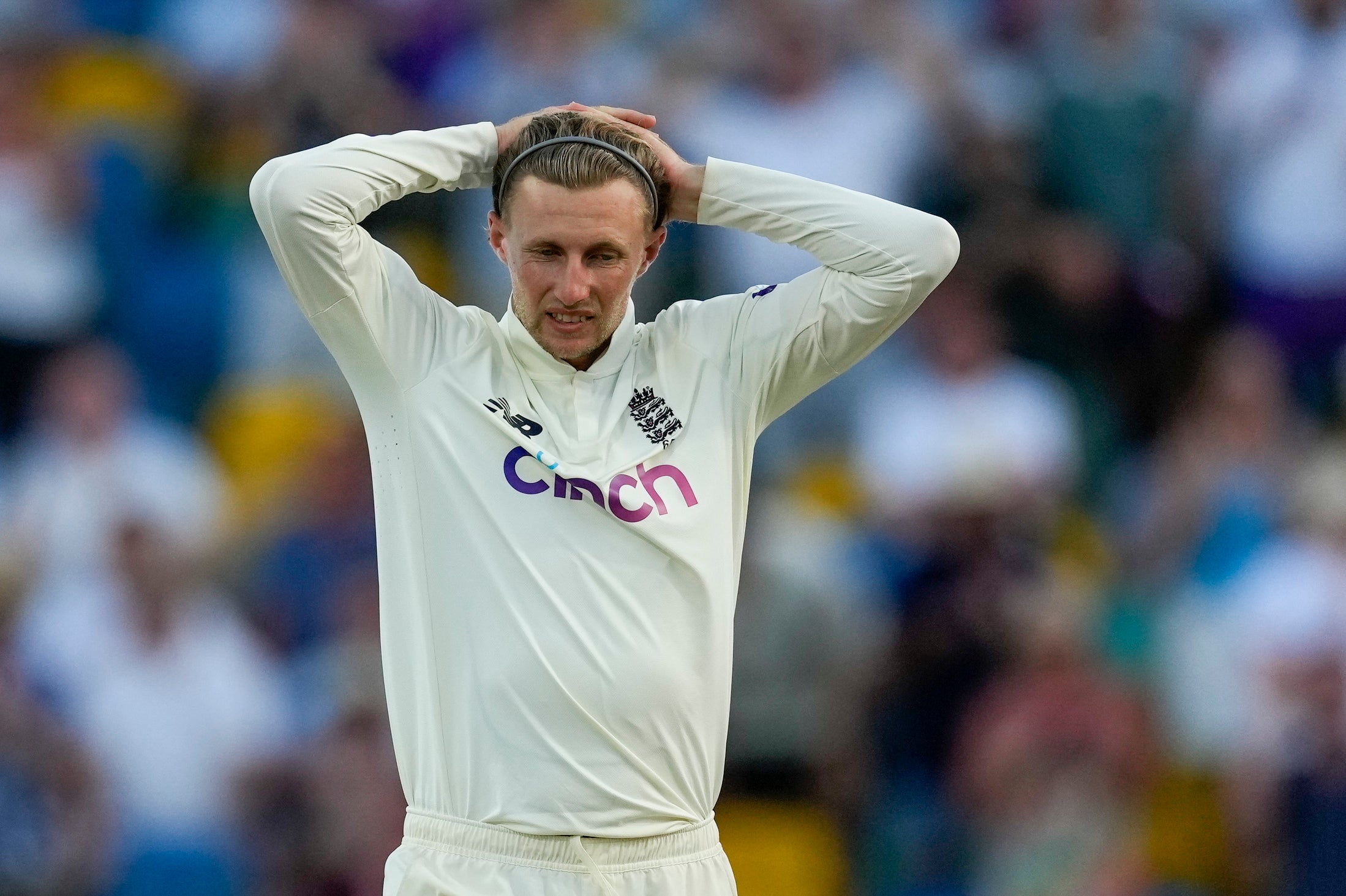 Joe Root showed his frustrations in Barbados