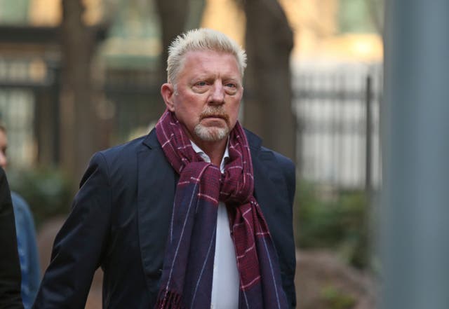 Boris Becker has gone on trial in London (James Manning/PA)