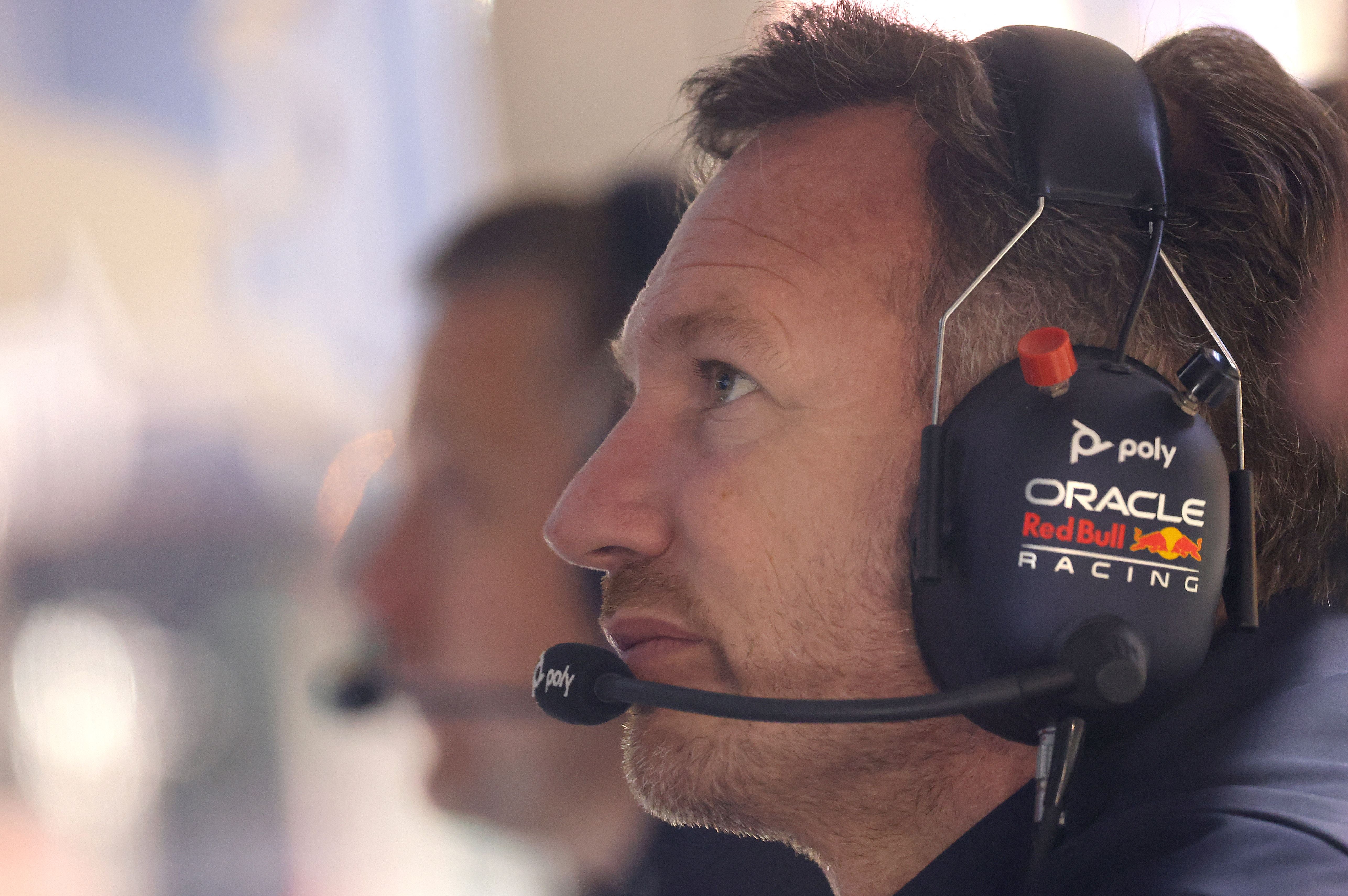 Christian Horner’s team had problems of their own