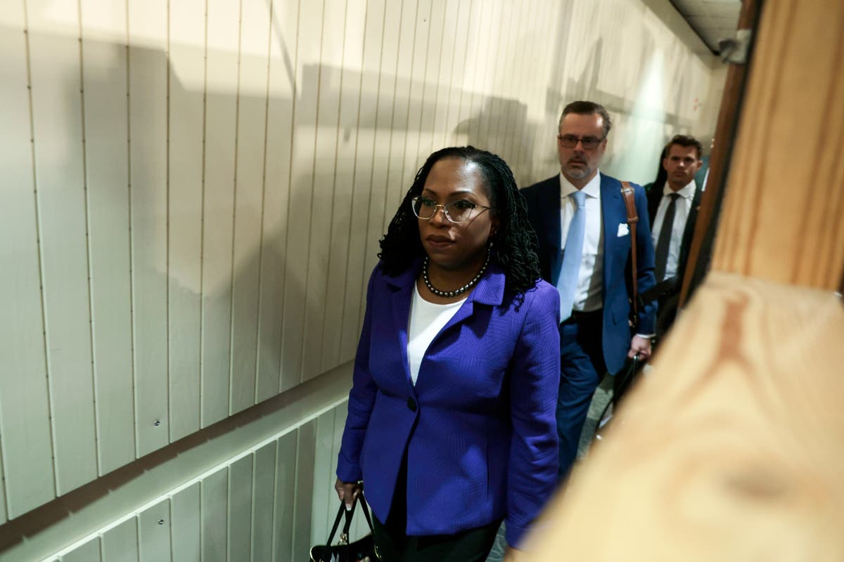 Supreme Court news &ndash; live: Judge Jackson vows to serve on SCOTUS &lsquo;without fear or favor&rsquo;
