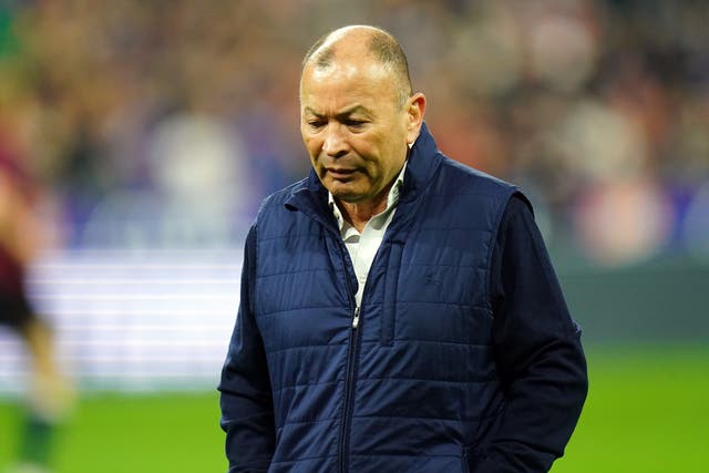 <p>Eddie Jones will continue as England’s head coach despite a dismal Six Nations (Adam Davy/PA)</p>