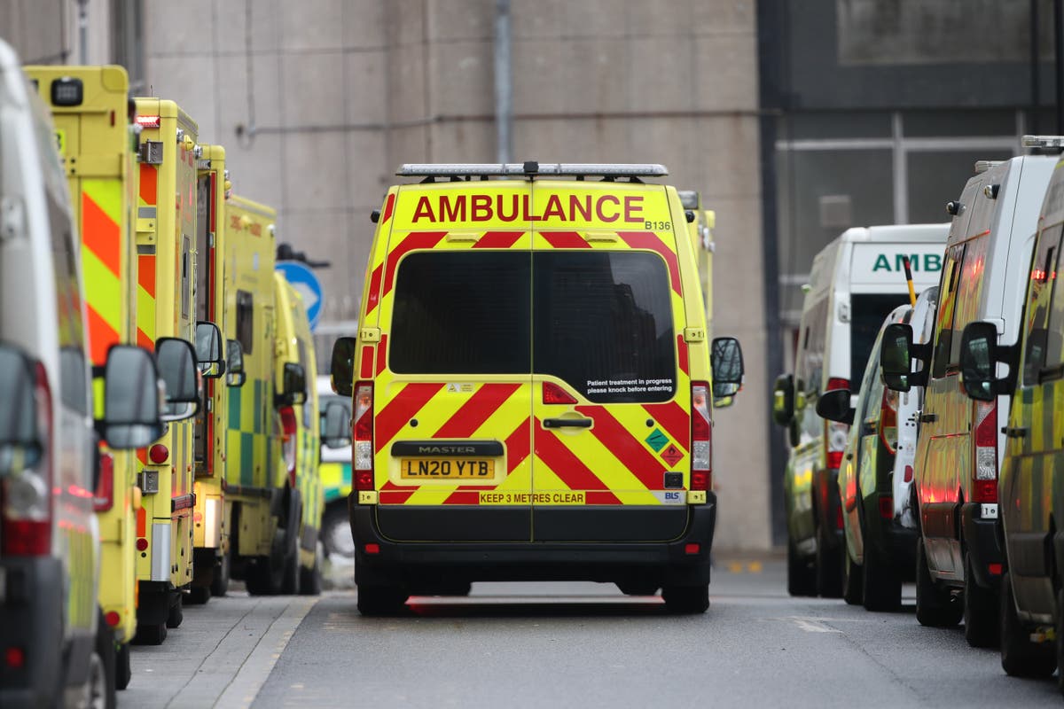 Number of patients with Covid in southern England highest for more than a year