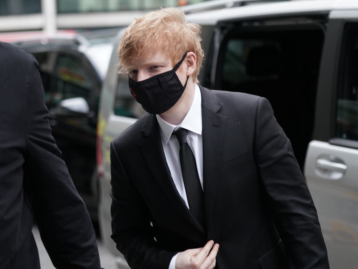 Legal row over Ed Sheeran hit Shape Of You &lsquo;deeply traumatising&rsquo;, court told