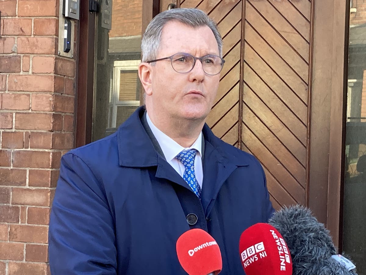 Stormont election &lsquo;will decide direction for Northern Ireland&rsquo;, says Donaldson