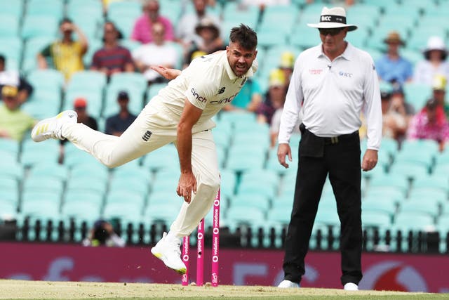 <p>James Anderson sits atop the list of England’s all-time leading Test wicket-takers</p>