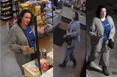 Naomi Irion: Chilling new video released of hooded suspect in Walmart lot where teen vanished