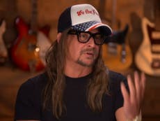 Hollywood is full of ‘closeted’ Trump supporters, claims Kid Rock in Fox News interview with Tucker Carlson