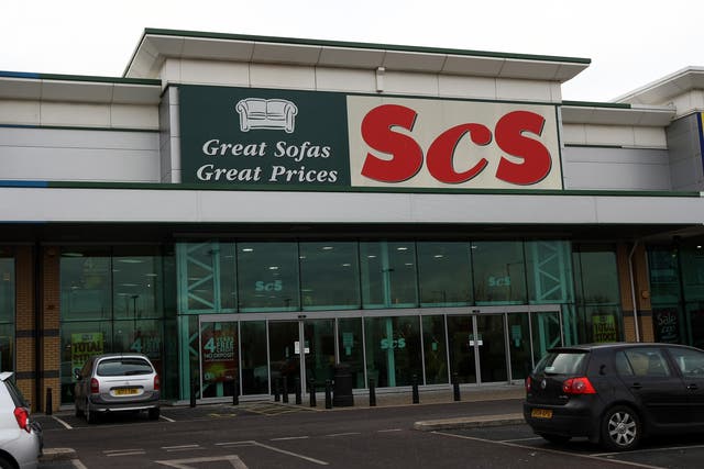 Sofa and flooring chain ScS has swung to a half-year loss as it blamed supply chain disruption and lengthy delays for knocking sales (David Jones/PA)
