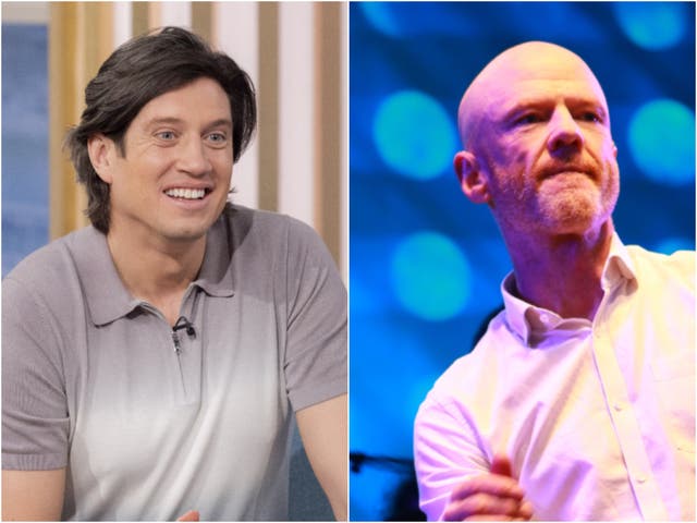 <p>Vernon Kay, Jimmy Somerville</p>