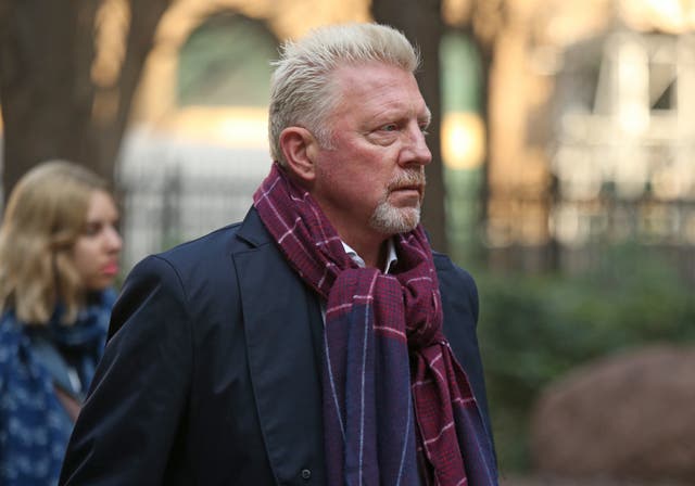 <p>Boris Becker is on trial at Southwark Crown Court </p>