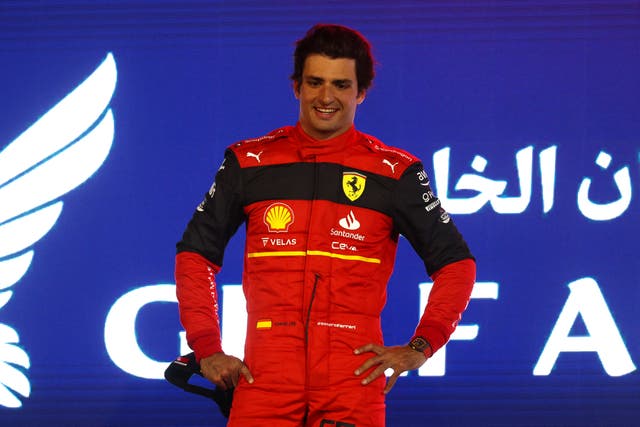 <p>Carlos Sainz is in his second season at Ferrari </p>