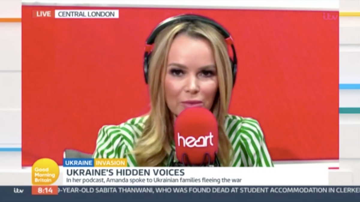 &lsquo;Utterly ridiculous&rsquo;: Amanda Holden tears into Priti Patel&rsquo;s response to Ukrainian refugee crisis