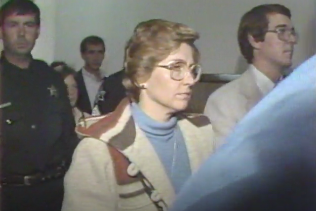 <p>Candy Montgomery during her trial in 1980 </p>