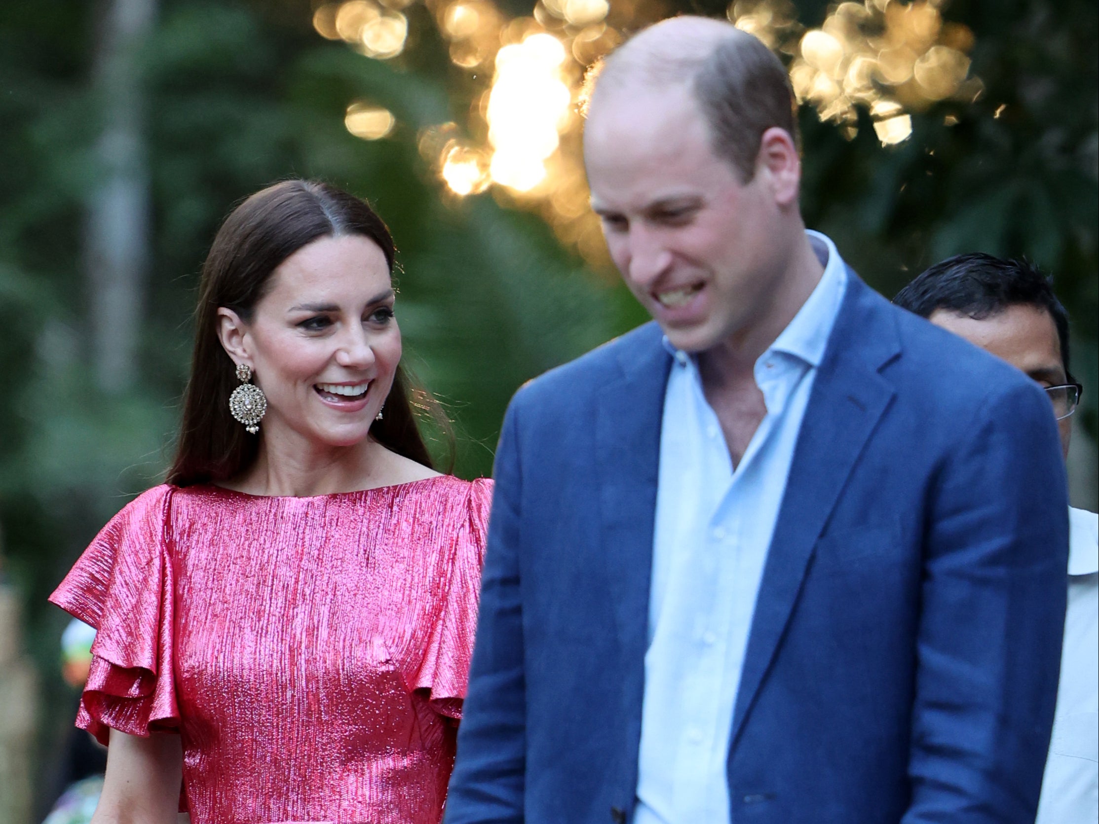The Duke and Duchess of Cambridge in Belize in March 2022