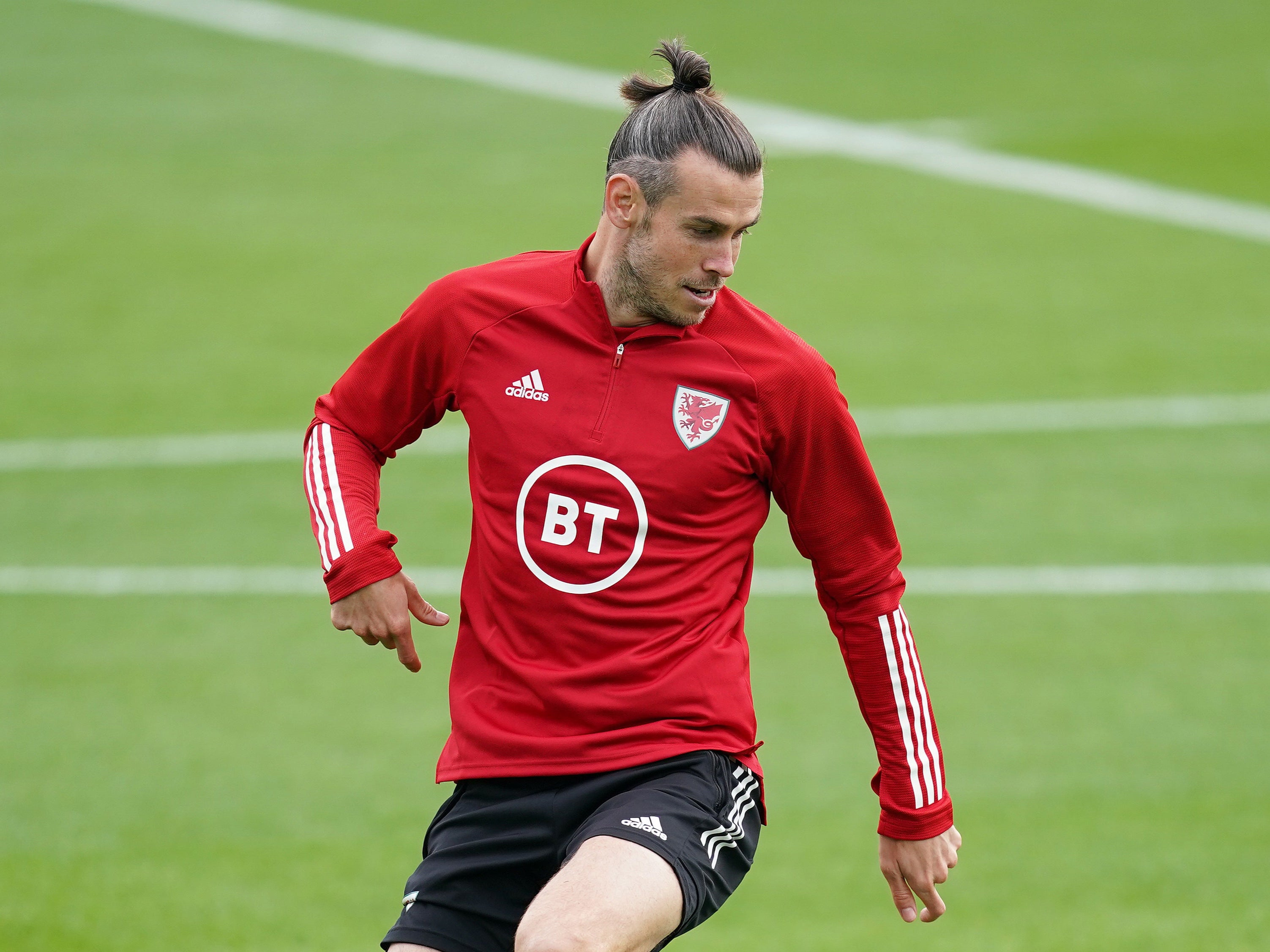 Gareth Bale was able to join Wales training ahead of the World Cup play-off tie against Austria