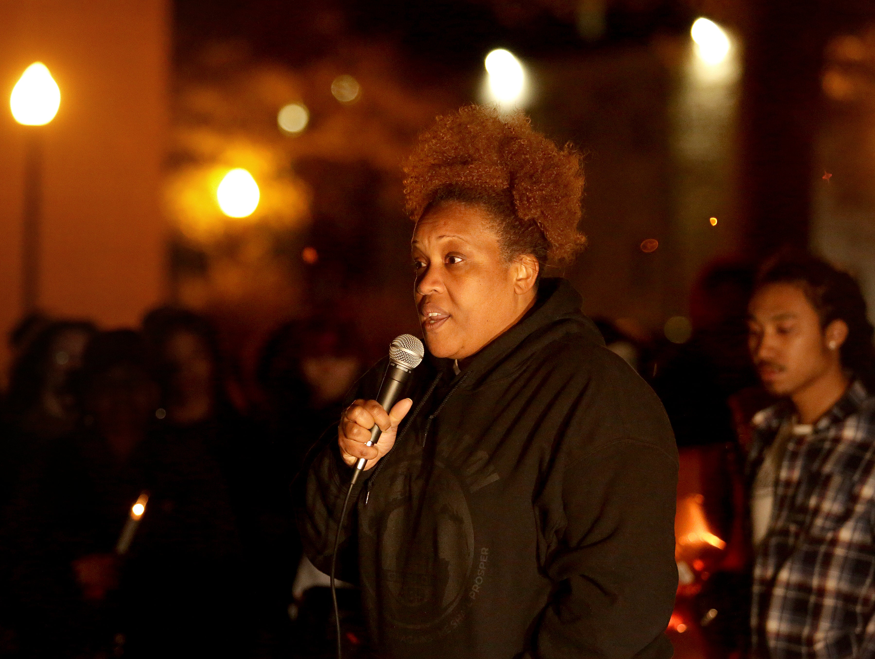 Shopping Center Shooting Vigil