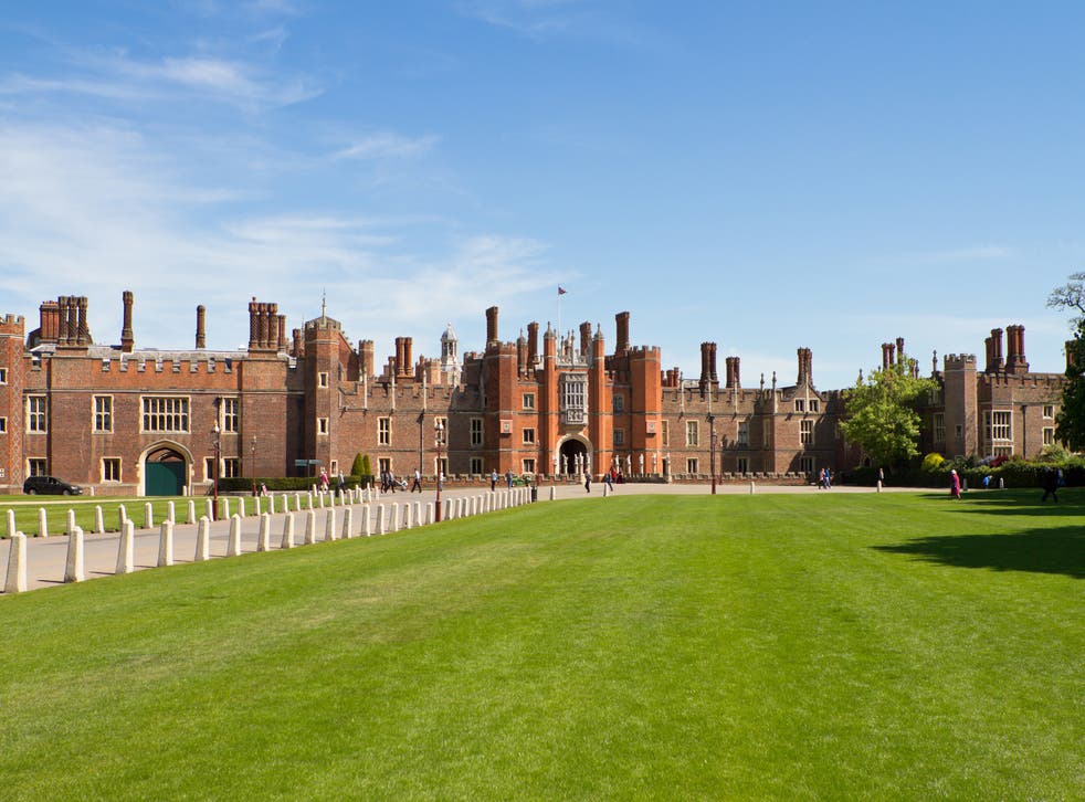 <p>Photos of World War Two anti-invasion measures at Hampton Court Palace can be found using the online tool </p>
