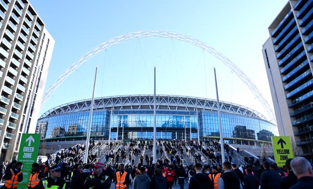 <p>Wembley is set to host the FA Cup semi-finals </p>