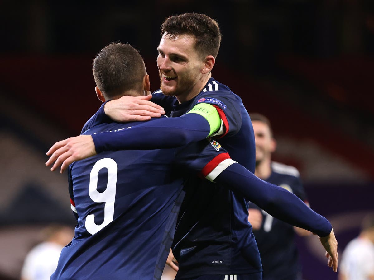 Steven Naismith hoping Andy Robertson and Lyndon Dykes feature for Scotland
