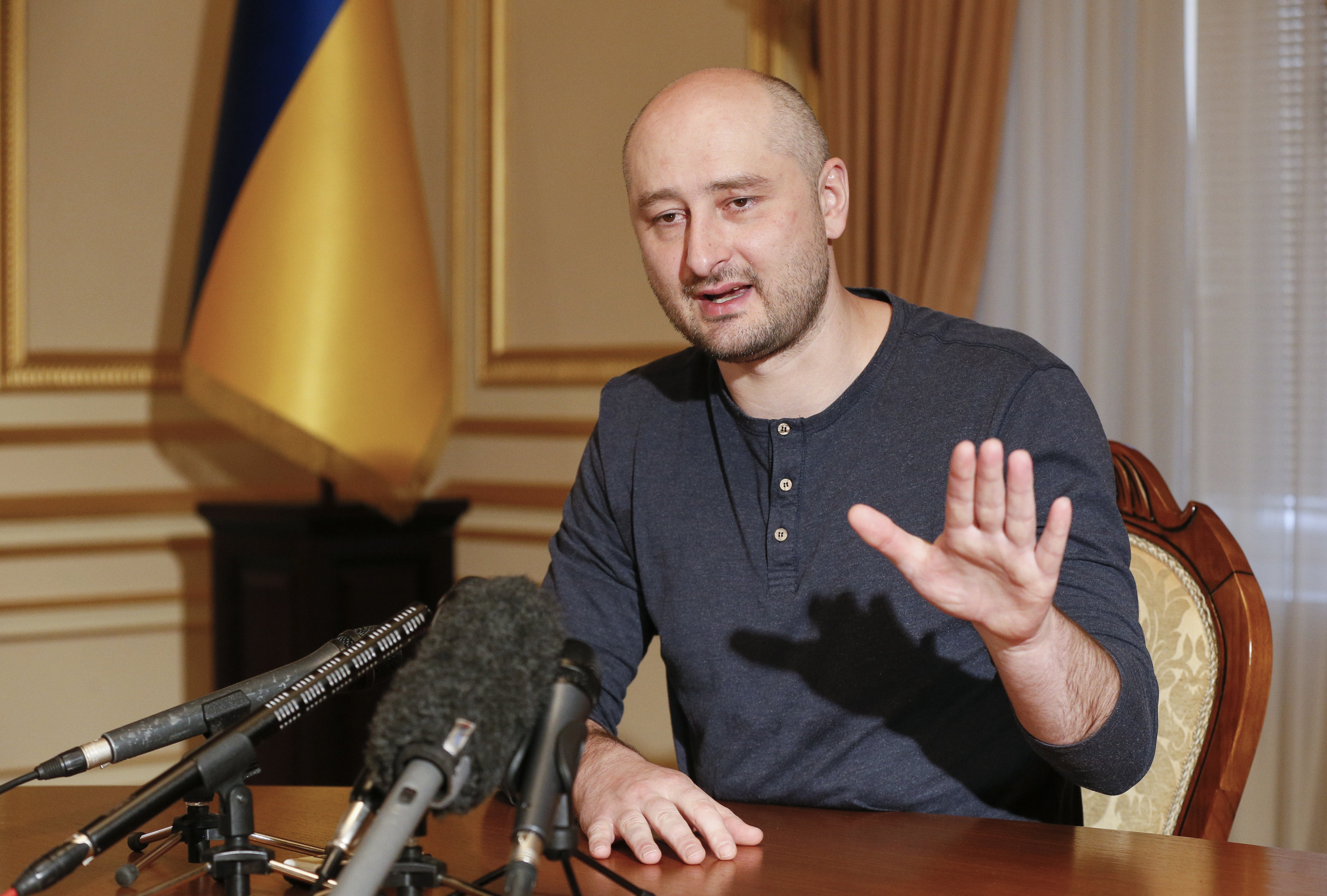 Babchenko’s staged death was part of a sting operation to identify a Moscow-backed hitman