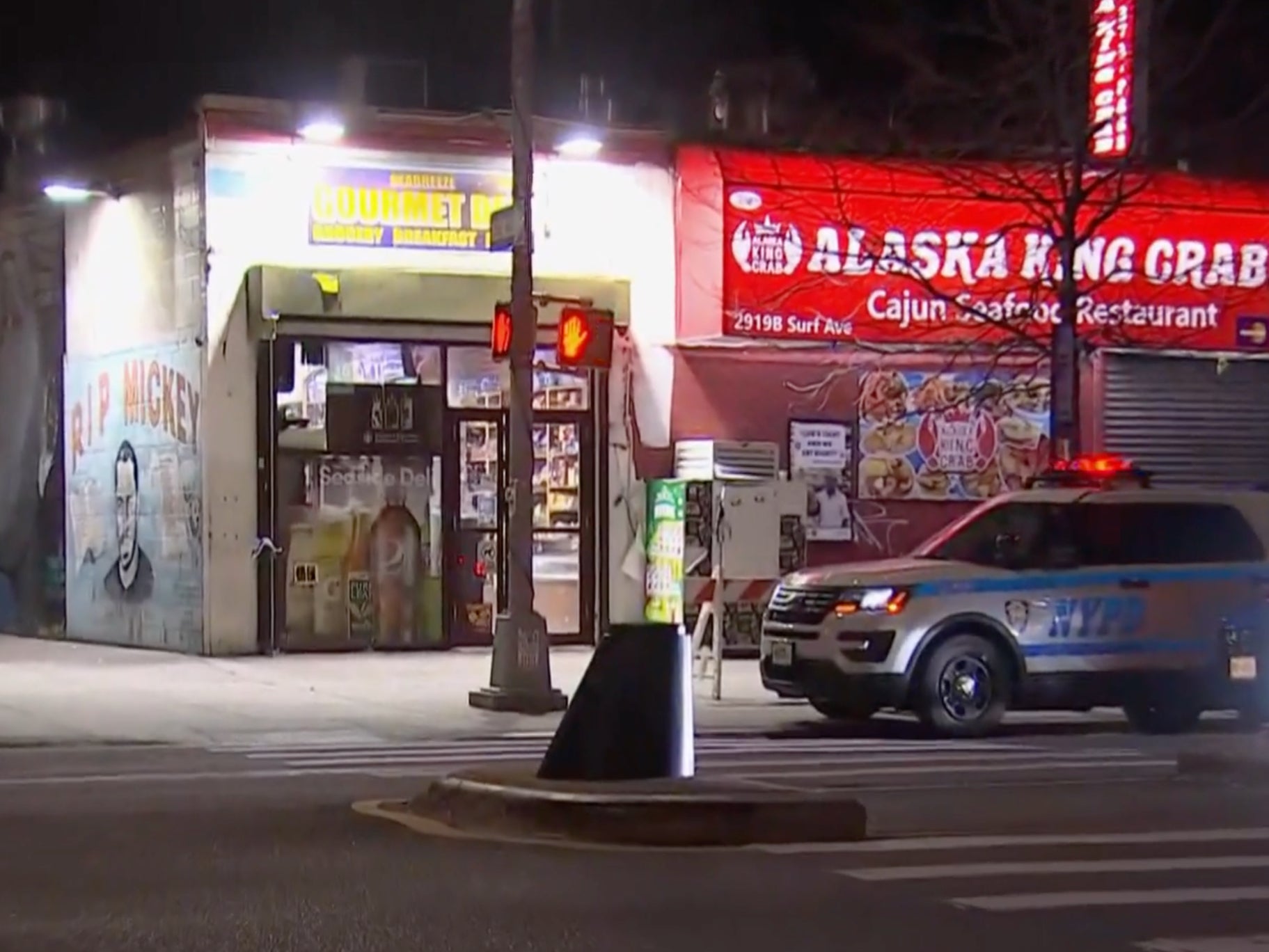 A deli in Brooklyn where a seven-year-old was injured, police say