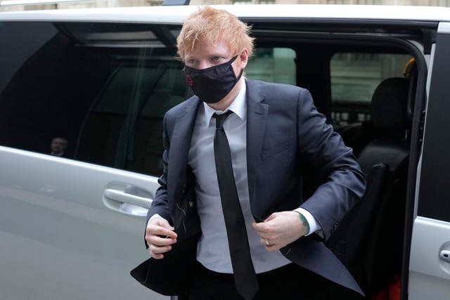 Britain Courts Sheeran