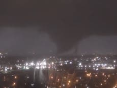 Multi-vortex tornado strikes New Orleans leaving one dead as severe storm envelops the south 