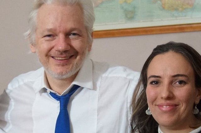 <p>Julian Assange will marry long-term partner Stella Moris</p>