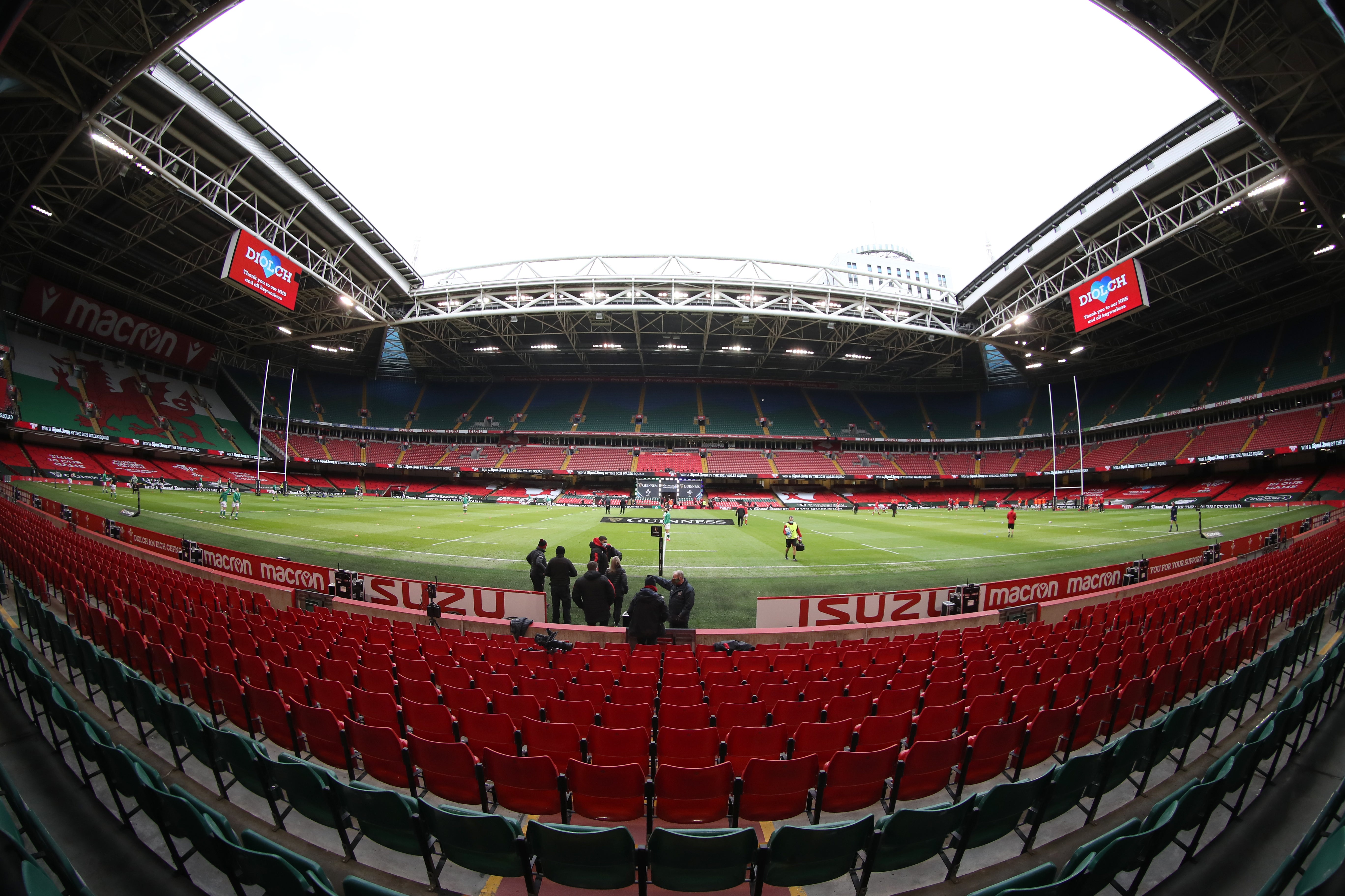 The Principality Stadium in Cardiff would be a likely host venue for Euro 2028 matches (David Davies/PA)