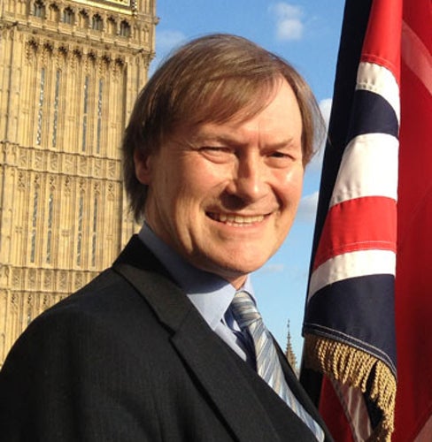 Sir David had been an MP since 1983 (UK Parliament/PA)