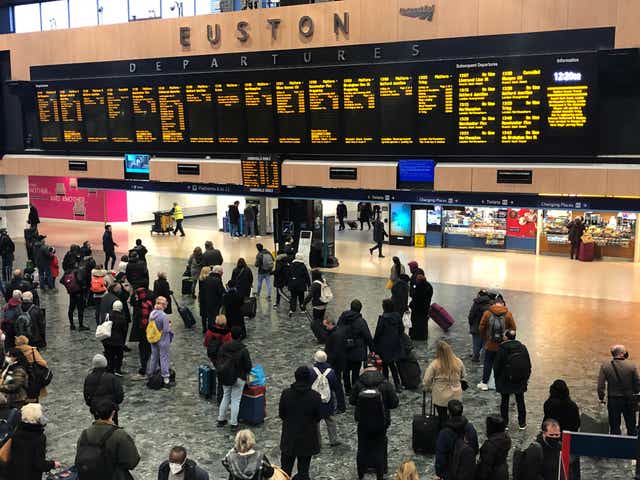 <p>Closing soon: London Euston will see no trains over the full Easter weekend</p>