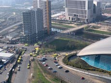 Olympic Park Aquatics Centre evacuated after gas leak as multiple casualties suffer breathing difficulties 