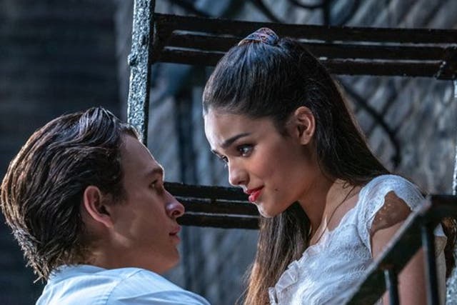 <p>Ansel Elgort and Rachel Zegler as Tony and Maria in Steven Spielberg’s reimagined ‘West Side Story'</p>