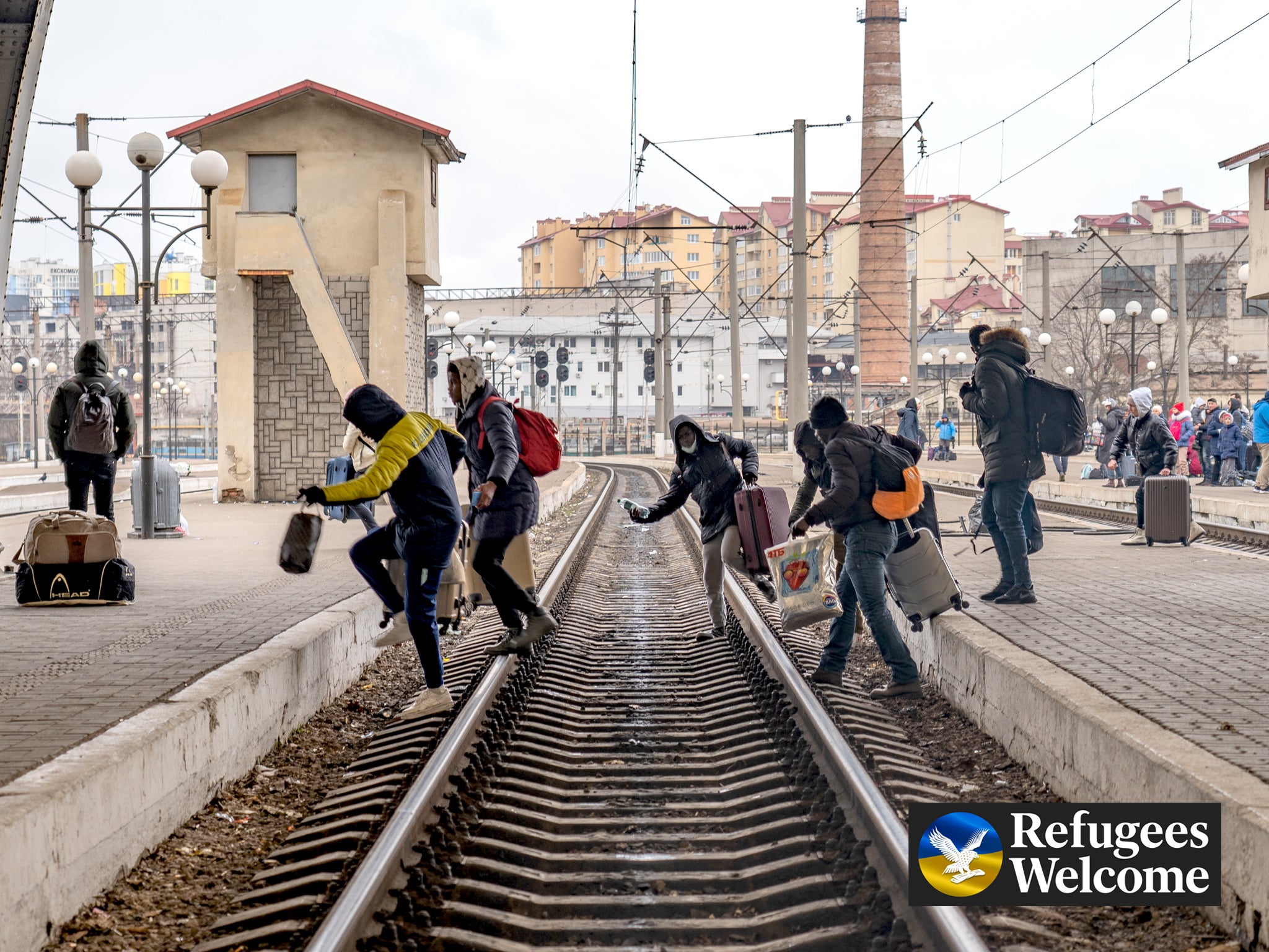 Ukraine residents of African origin who have crossed the border to escape the war have been placed in closed facilities, with some having been there for a number of weeks