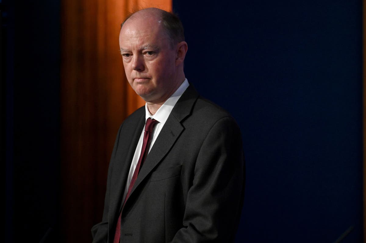 Covid-19 hospital admissions expected to rise over the next two weeks – Whitty Covid-19 hospital admissions expected to rise over the next two weeks – Whitty