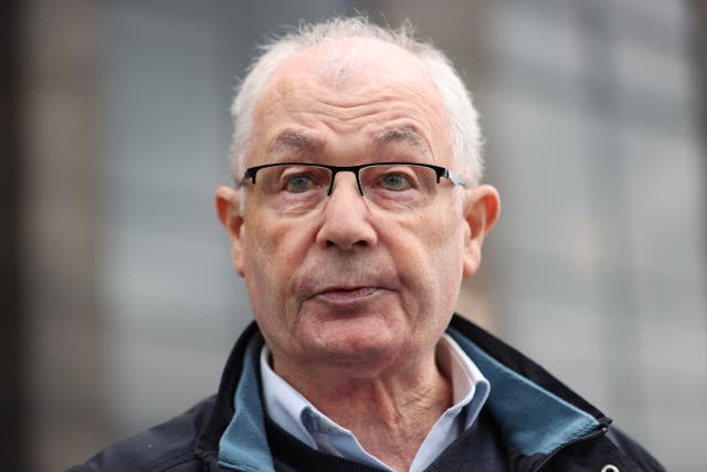 Mickey McKinney, whose brother William McKinney was shot on Bloody Sunday in 1972 (Liam McBurney/PA)