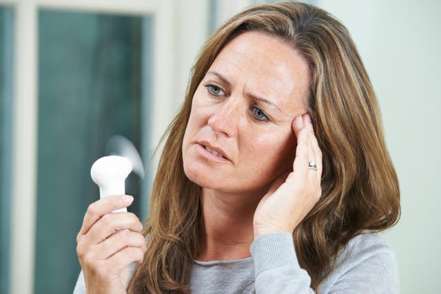 <p>The majority of the 3.4 million women between 50 and 64 in UK will be experiencing symptoms of menopause – with these ranging from heart palpitations to hot flushes, vaginal pain and changes in mood</p>