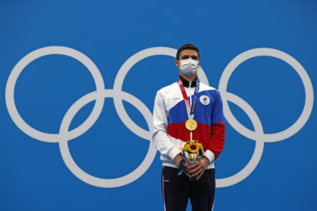 <p>Evgeny Rylov won two gold medals at Tokyo 2020 </p>